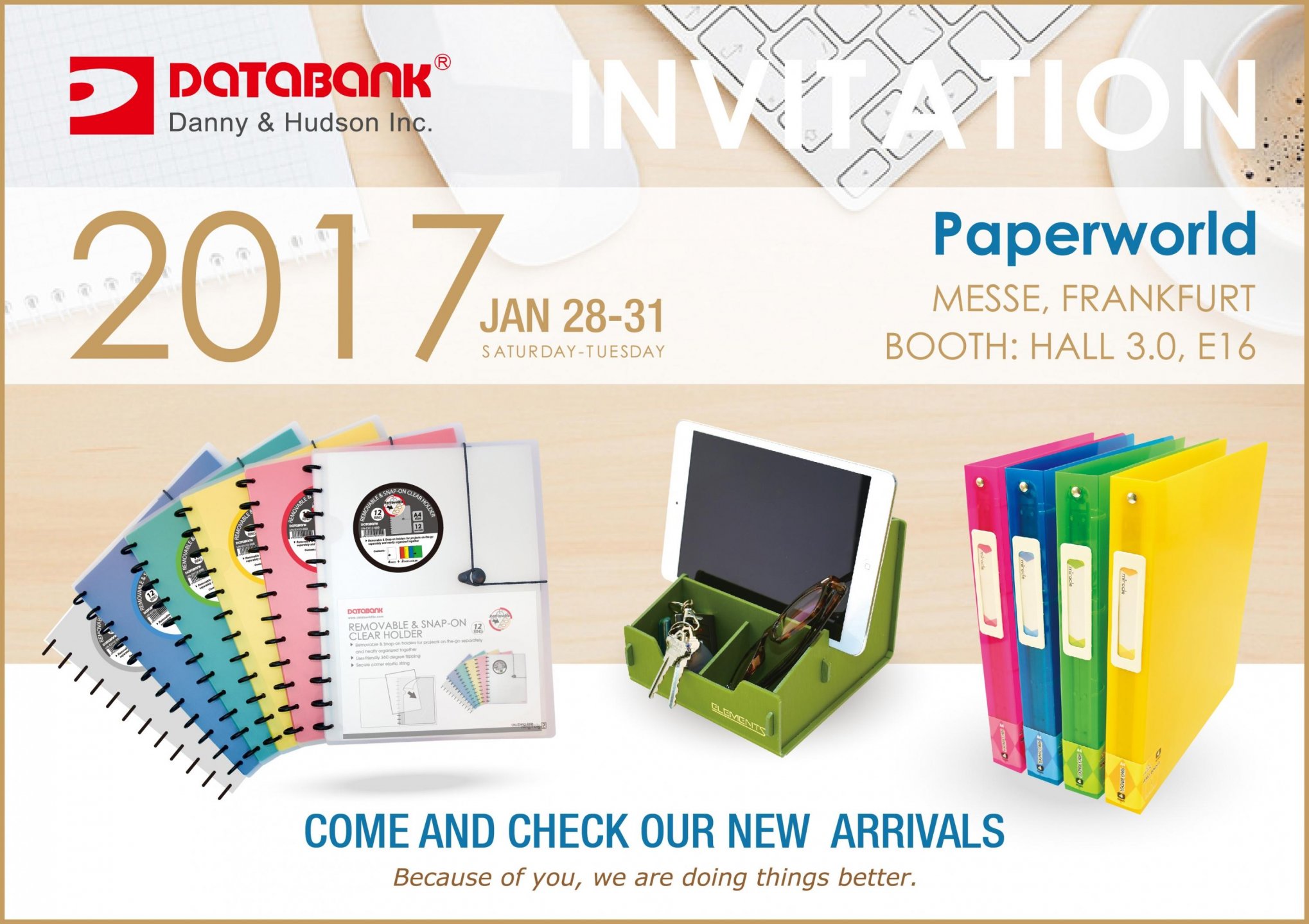 2017 Paperworld Invitation