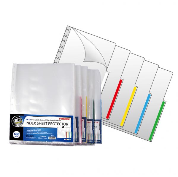 Heavy Duty Colored Edge Sheet Protector